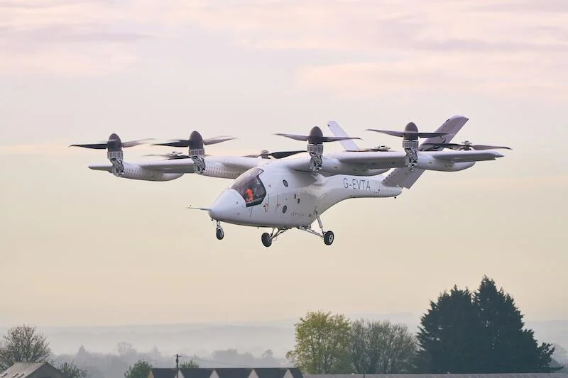 Vertical Aerospace Completes VX4 Two-Way Transition Flight