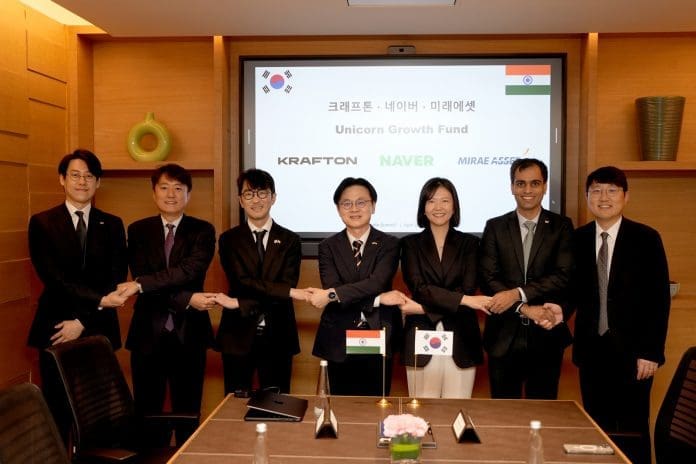 KRAFTON, Naver Launch ₹6,000 Cr India Unicorn Growth Fund