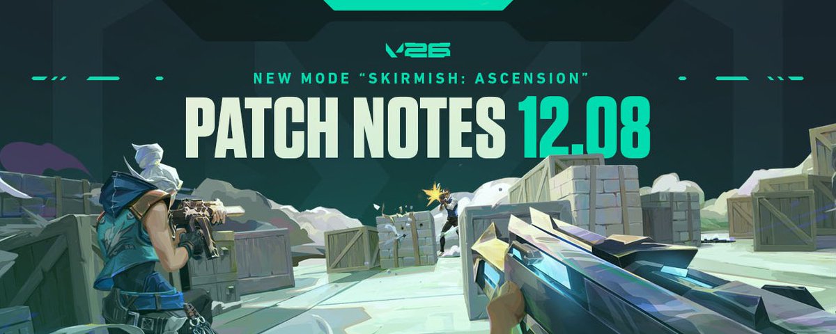 VALORANT Patch Notes 12.08: Skirmish Ascension, Map Rotation & Premier Return