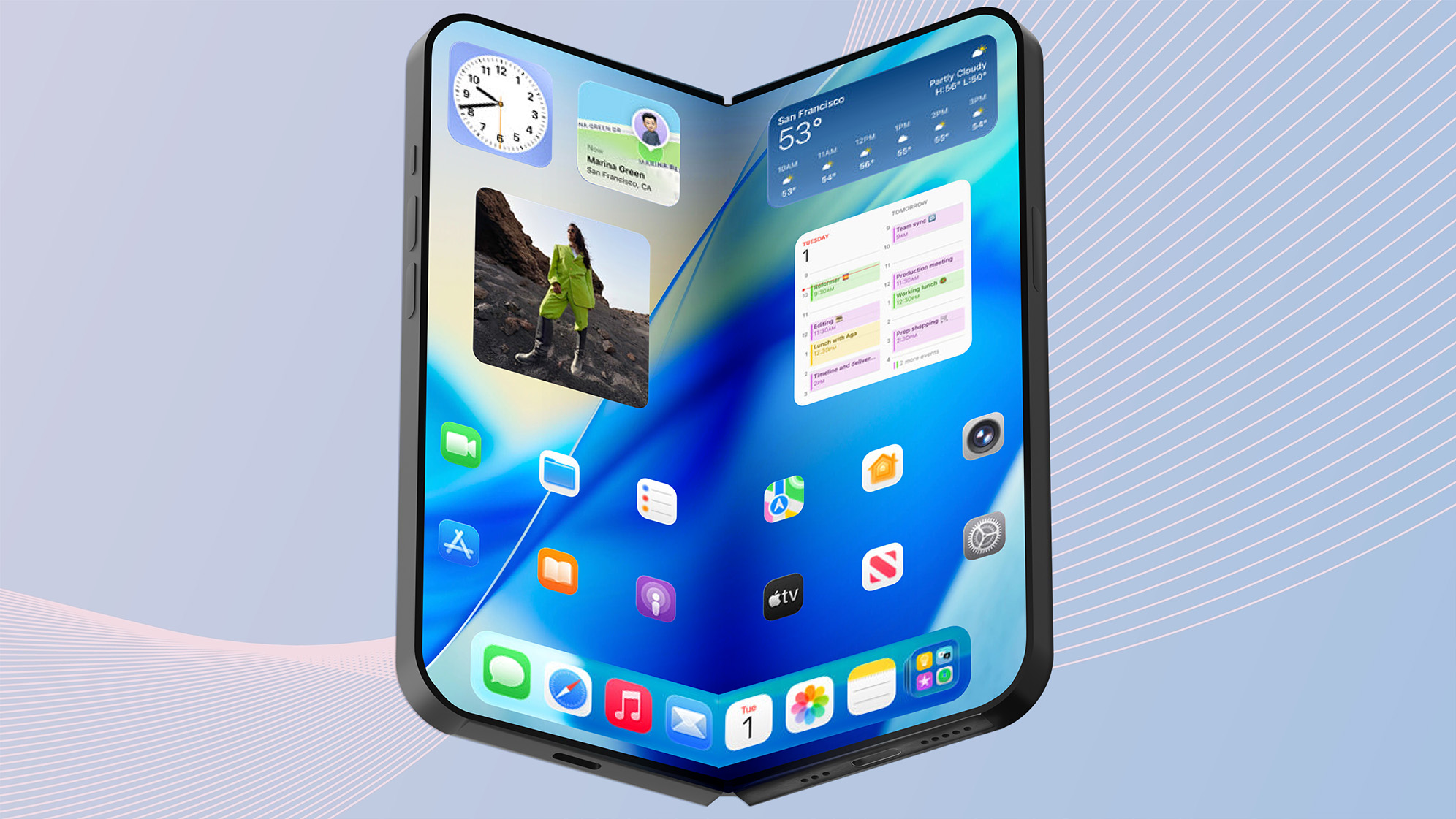 Everyone Called It the iPhone Fold. Apple Apparently Had Other Ideas.