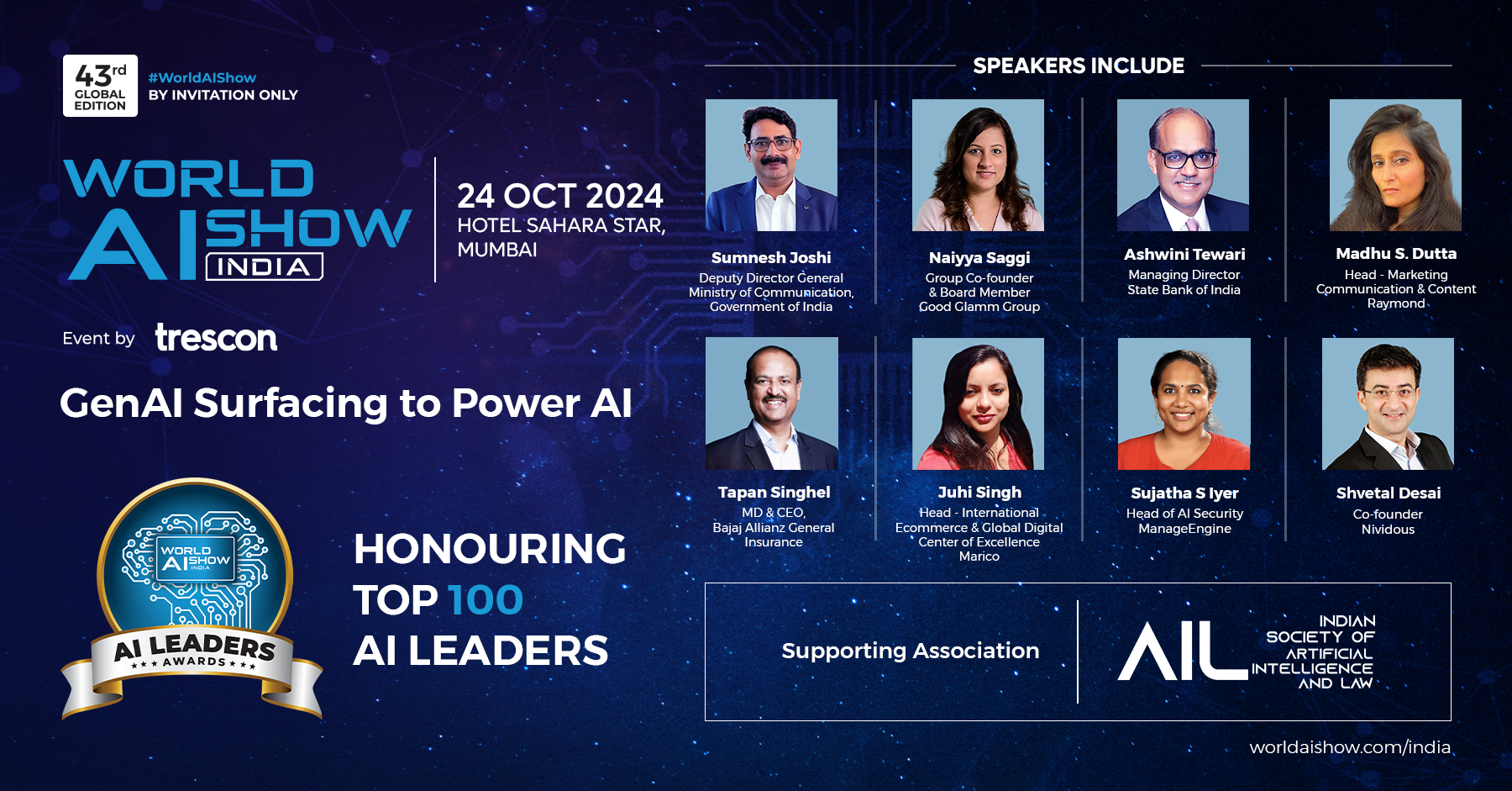 World AI Show – Mumbai edition is set to Host AI experts & enthusiasts in Pivotal Talks on India’s AI Revolution