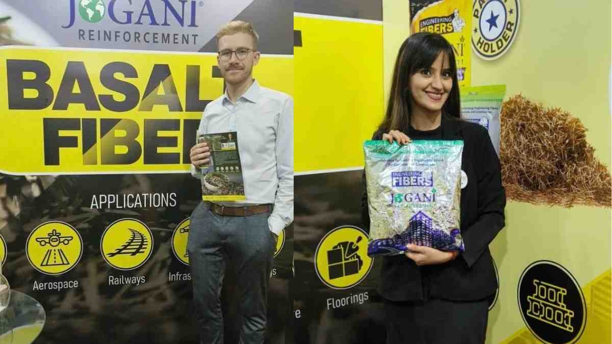 Jogani Reinforcement's Basalt and Brass-Coated Steel Fiber Wins Applause at Mumbai's World of Concrete Show