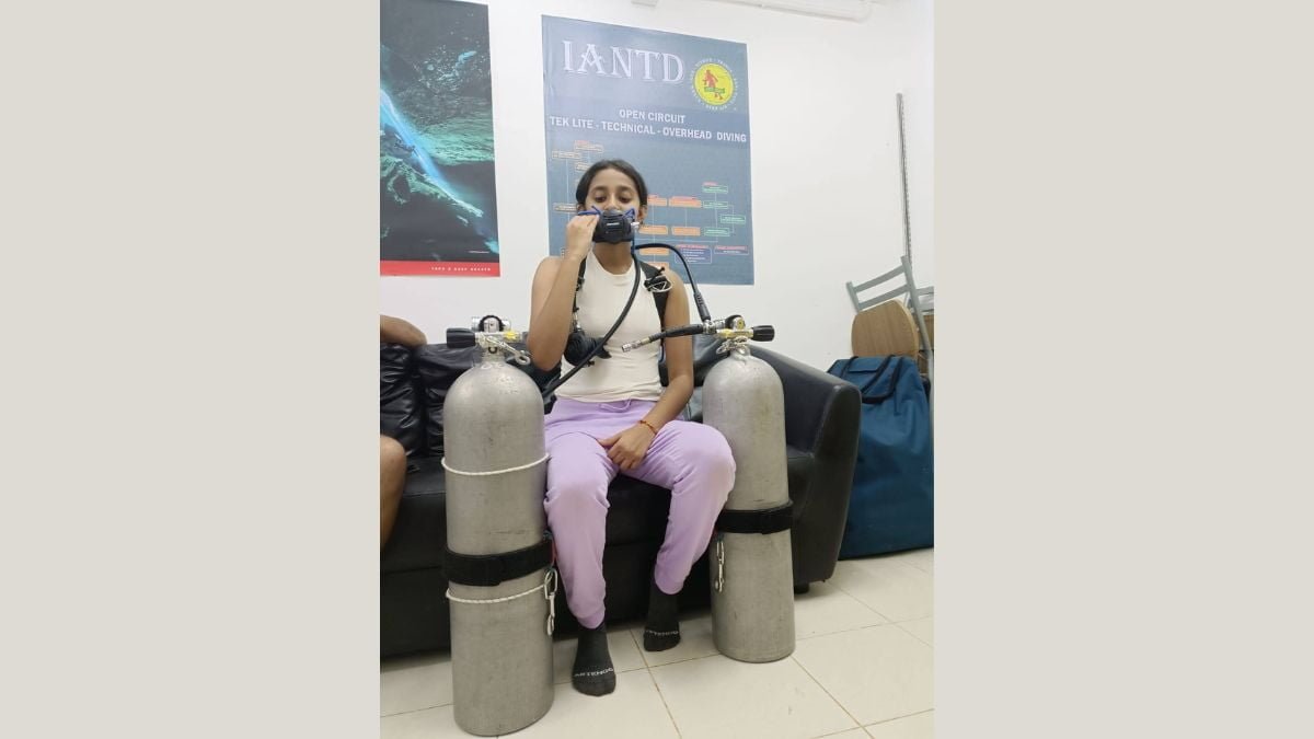 Breaking Barriers: Ruchi Malve Becomes the World's Youngest Cave Diver at 14