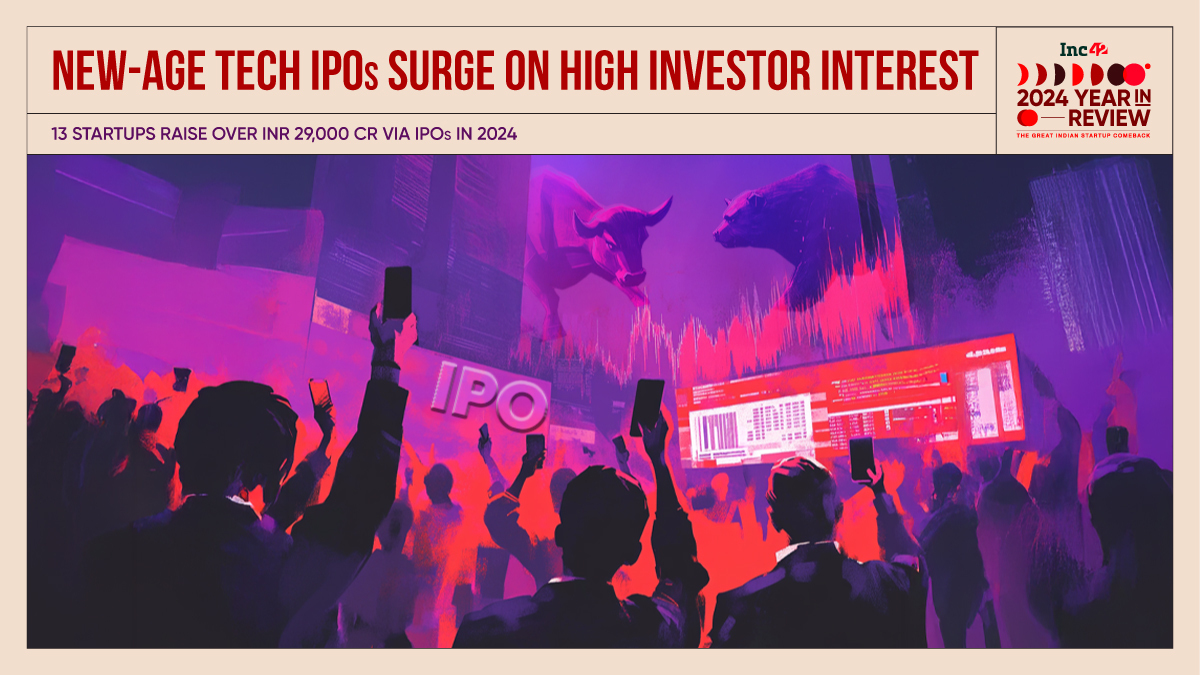 13 Startups Raised Over INR 29K Cr Via IPOs In 2024