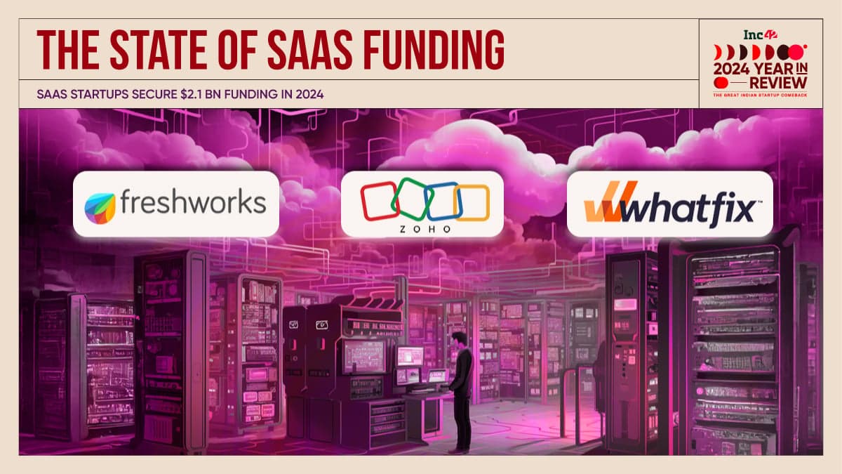 SaaS Funding Jumps 31% YoY To $2.1 Bn In 2024 Amid AI Transition