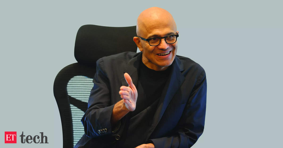 AI innovation in India: Thinking with AI, but working with colleagues ‘new workflow’: Microsoft CEO Satya Nadella
