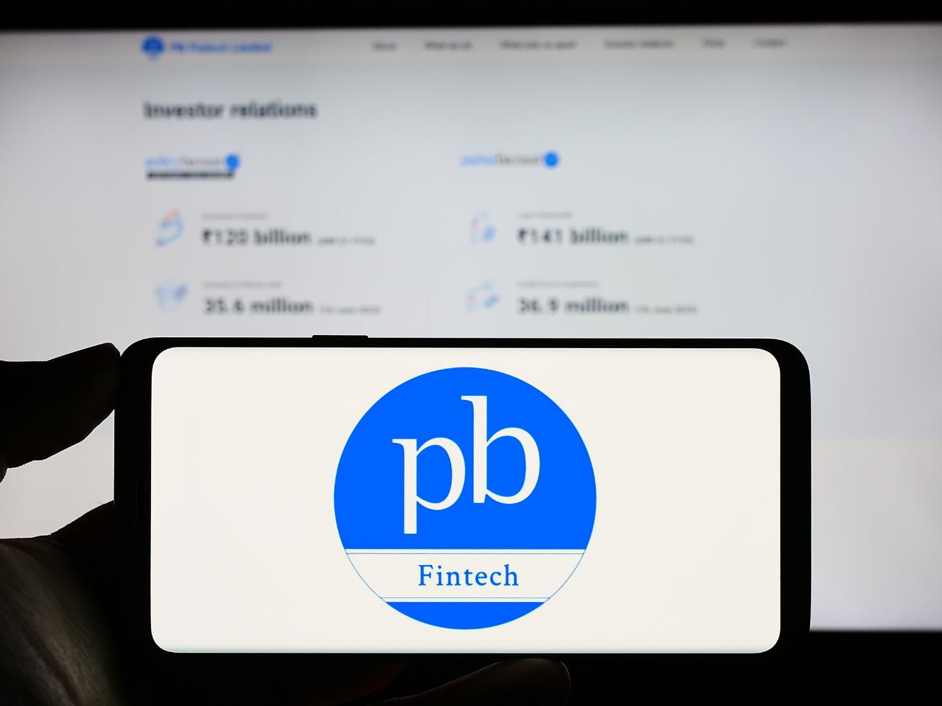 PB Fintech Stock Nosedives 6% To Reach INR 1,706.00