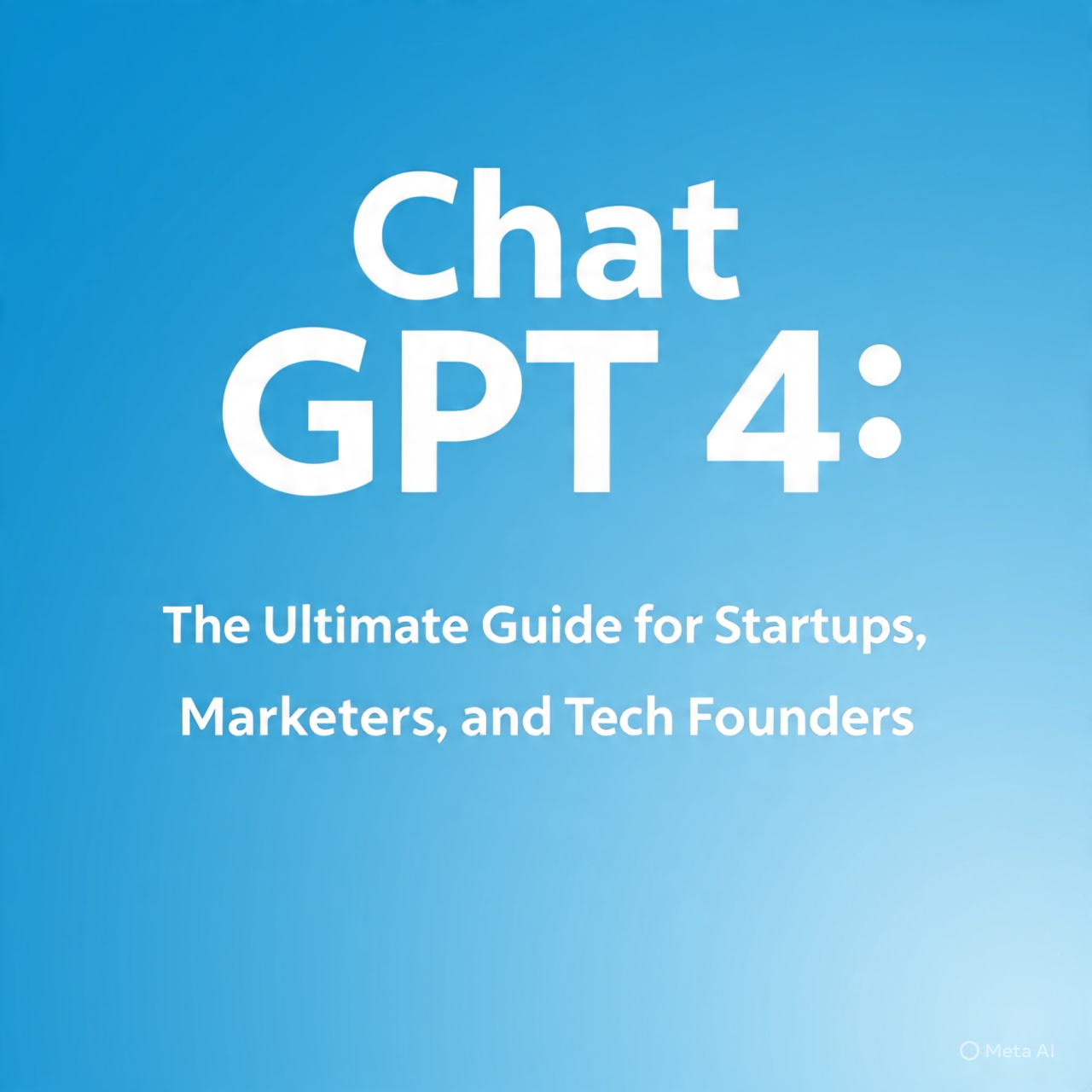 Chat GPT 4: The Ultimate Guide for Startups, Marketers, and Tech Founders