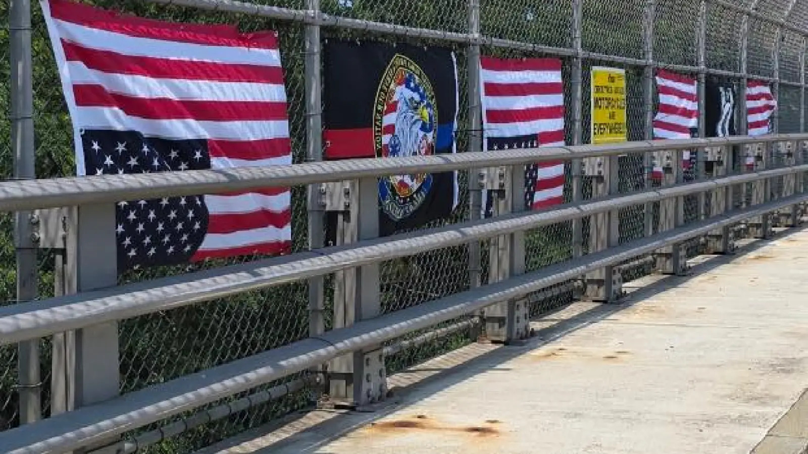 American Flags Vandalized on Cape Cod Bridge Dedicated to Fallen Marine: Community Demands Action