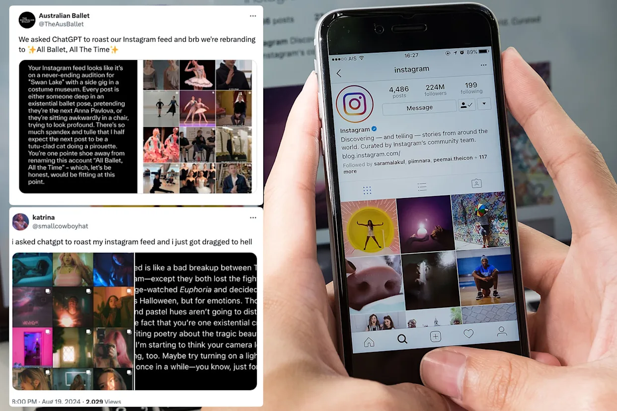 ChatGPT Roast: The AI Trend Turning Instagram Into a Comedy Club