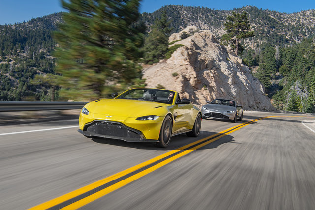 Aston Martin Vantage Roadster Dominates the Summer Supercar Scene
