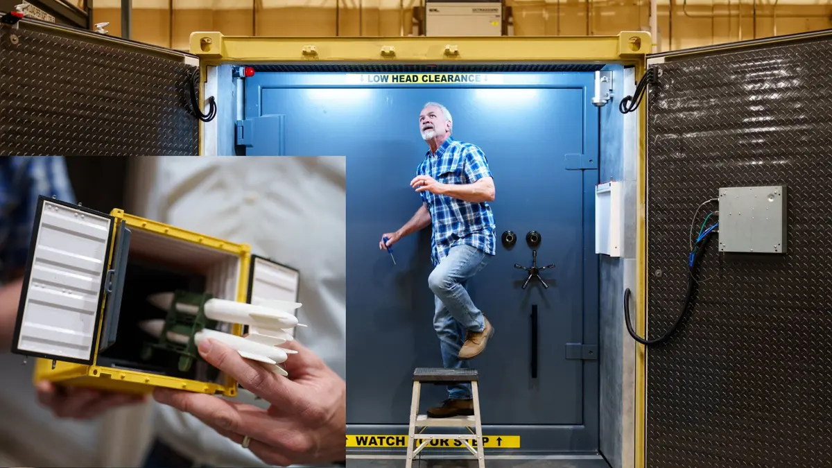 US Turns Cargo Containers into High-Security Vaults for Nuclear Weapons