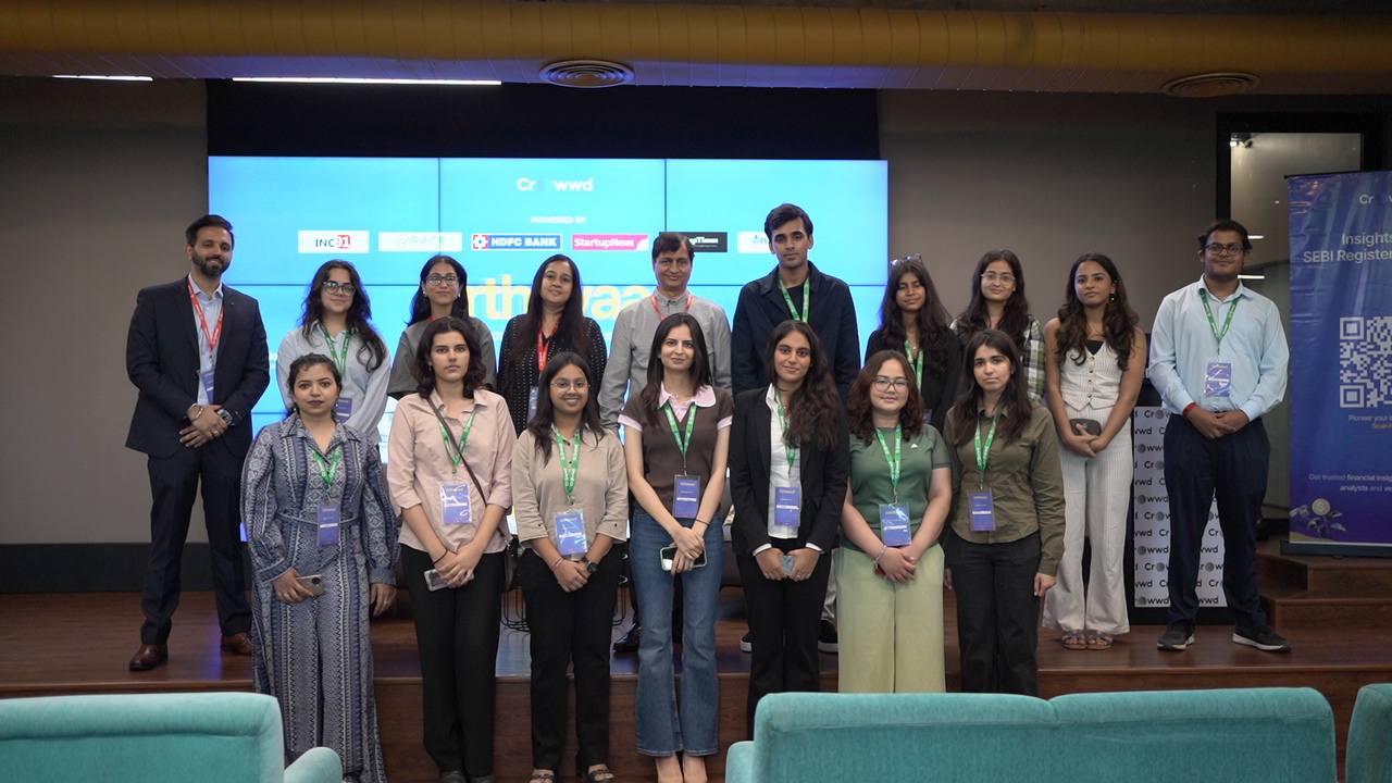 Crowwd Hosts ‘Arthavaad’: Where Finance Meets Founders, Stories, and Strategy.