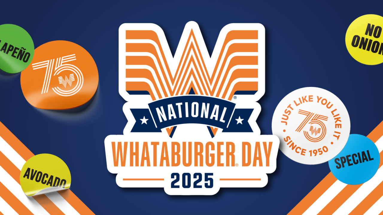 Whataburger Celebrates 75th Anniversary with 75-Cent Burger Deal