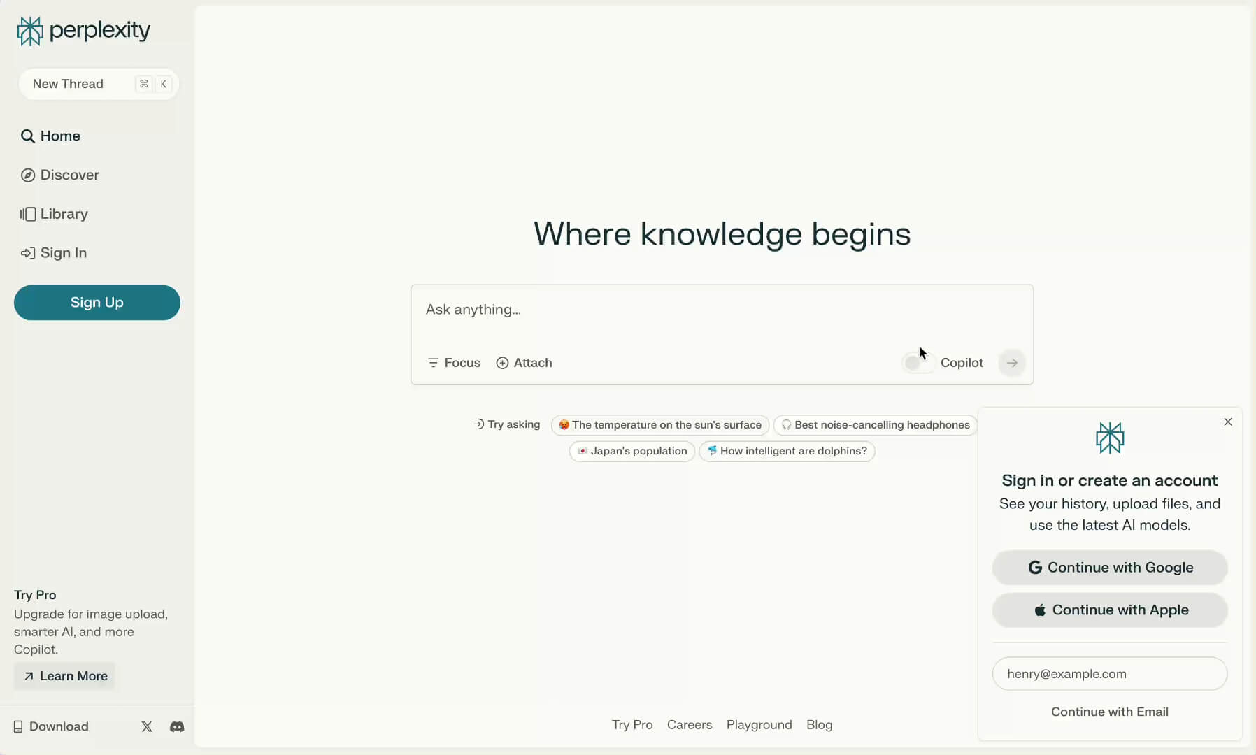 Perplexity AI Copilot Interface: The Future of AI-Powered Search for Startups and Innovators