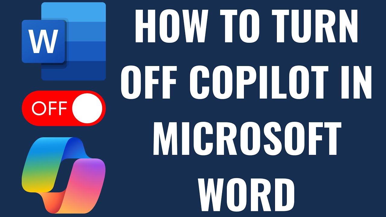 How to Turn Off Copilot in Word: Step-by-Step Guide for 2025