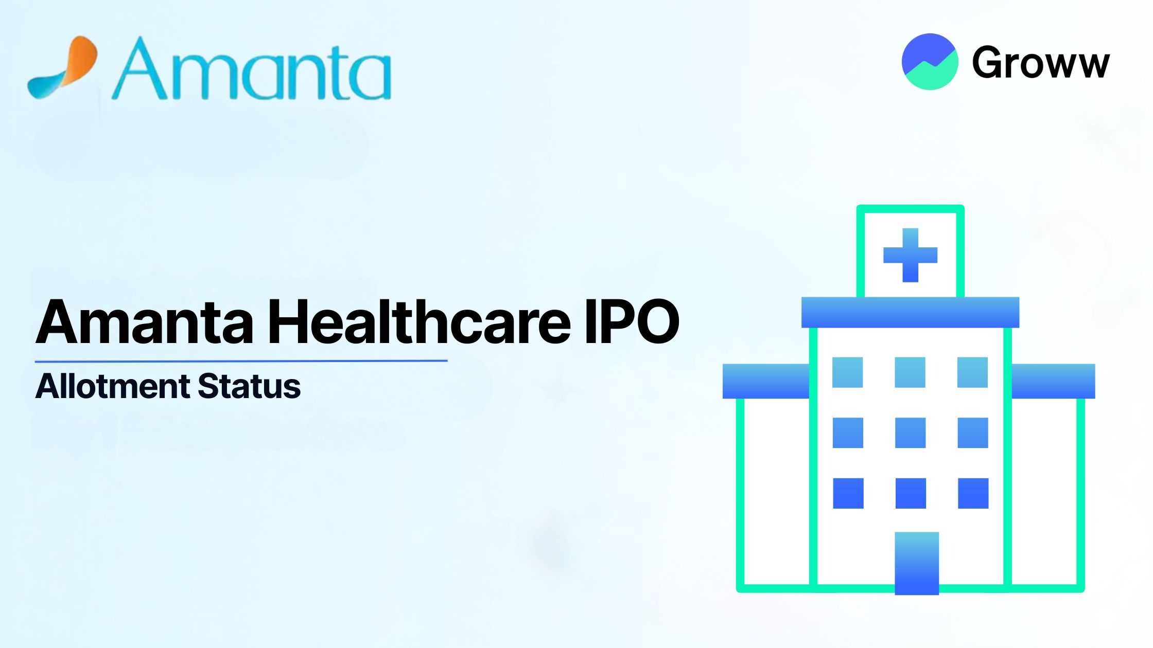 Amanta Healthcare IPO Allotment Status: Check Latest Updates, GMP, and Listing Date