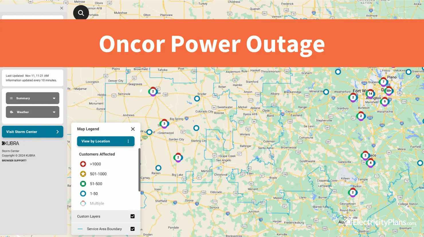 Power Outage Near Me: Over 1,200 Customers Affected in Bakersfield and Oildale