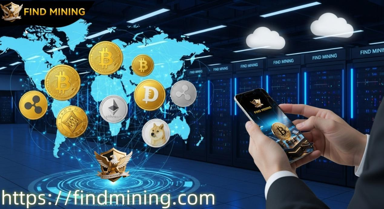 The money printing machine of the digital age: Find Mining cloud mining allows you to earn $8,500 a day