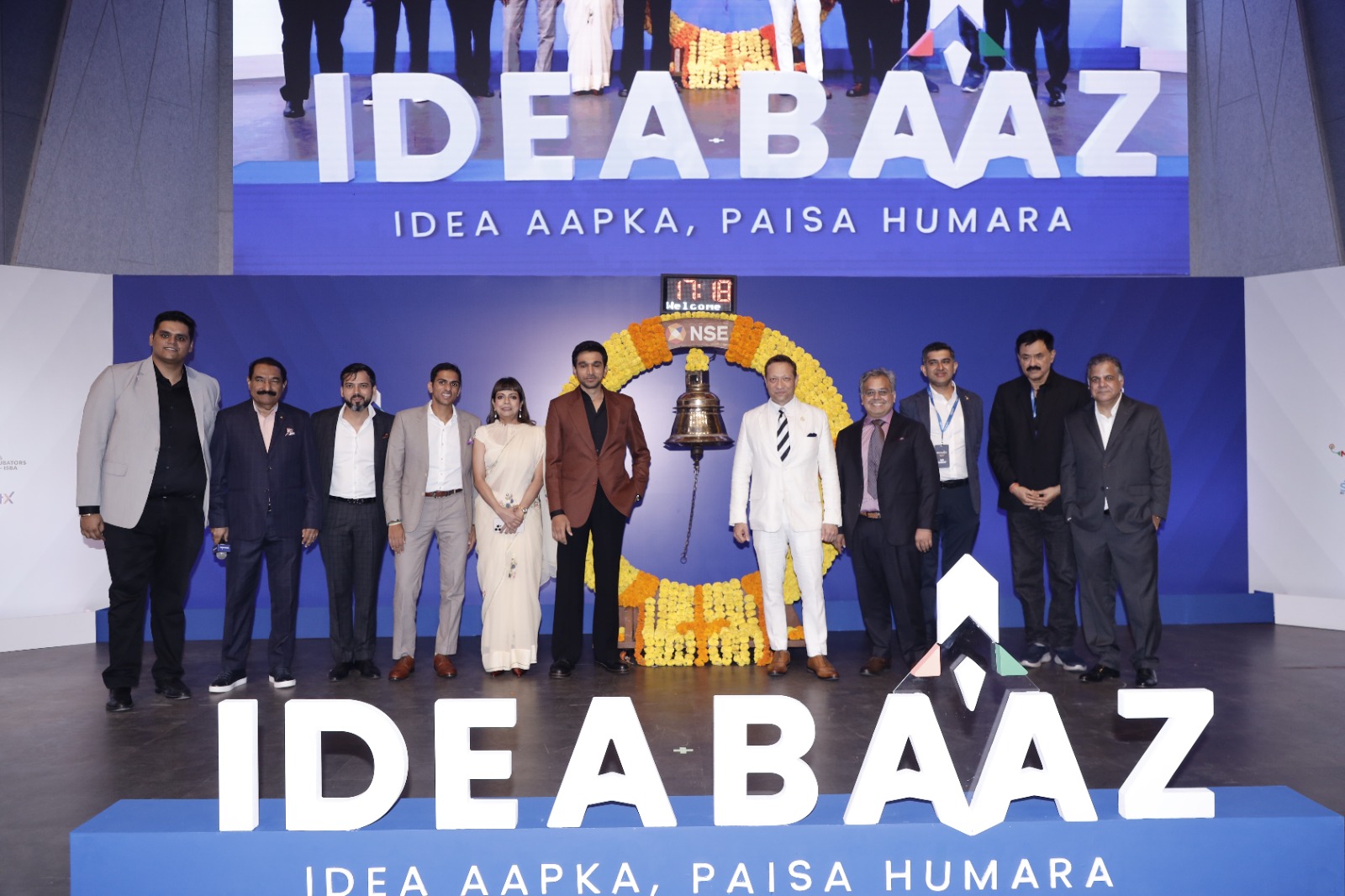 Ideabaaz Debuts at National Stock Exchange: India’s First Marketplace for Startups and Investors