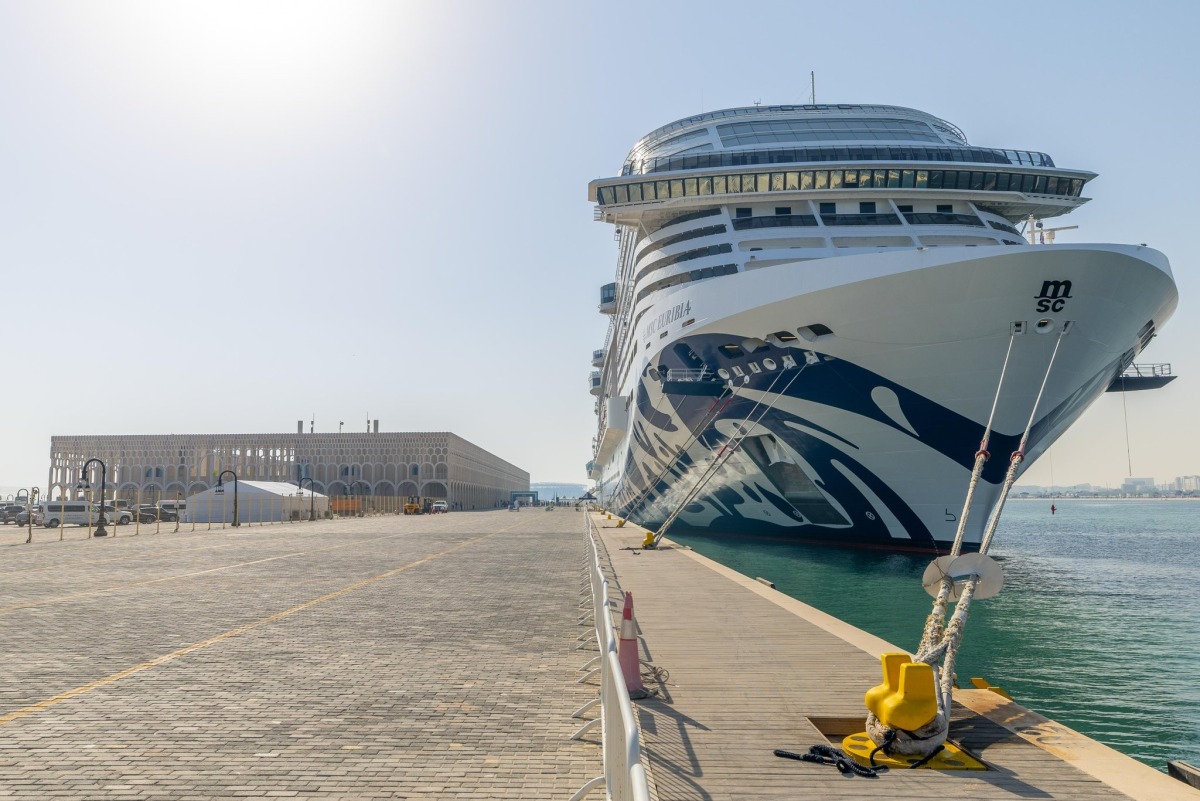MSC Euribia Arrives in Doha, Marking the Start of Qatar’s 2025-26 Cruise Season