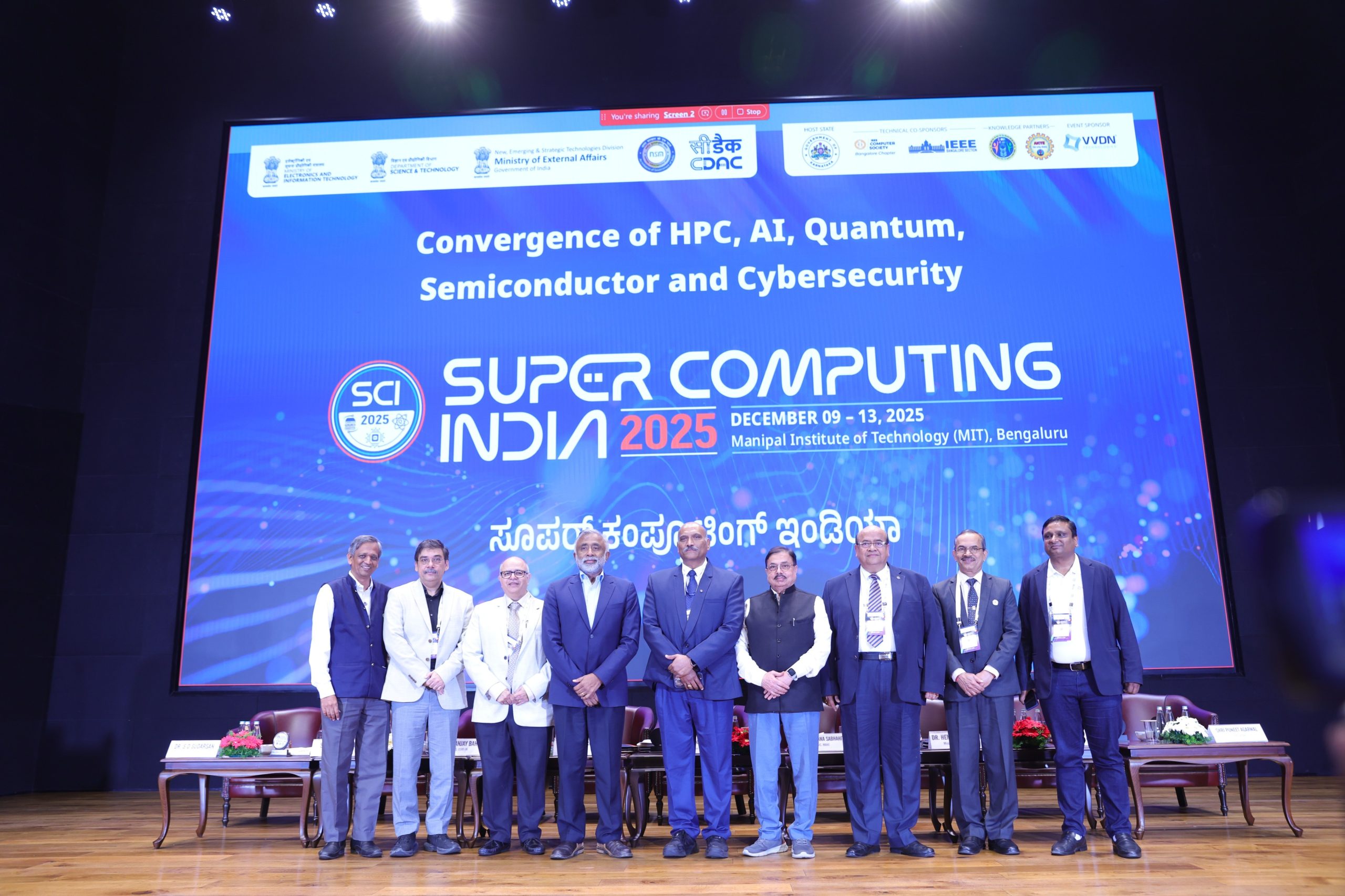 Supercomputing India 2025 Inaugurated in Bengaluru as India Embraces the Next Frontier in HPC, AI & Quantum