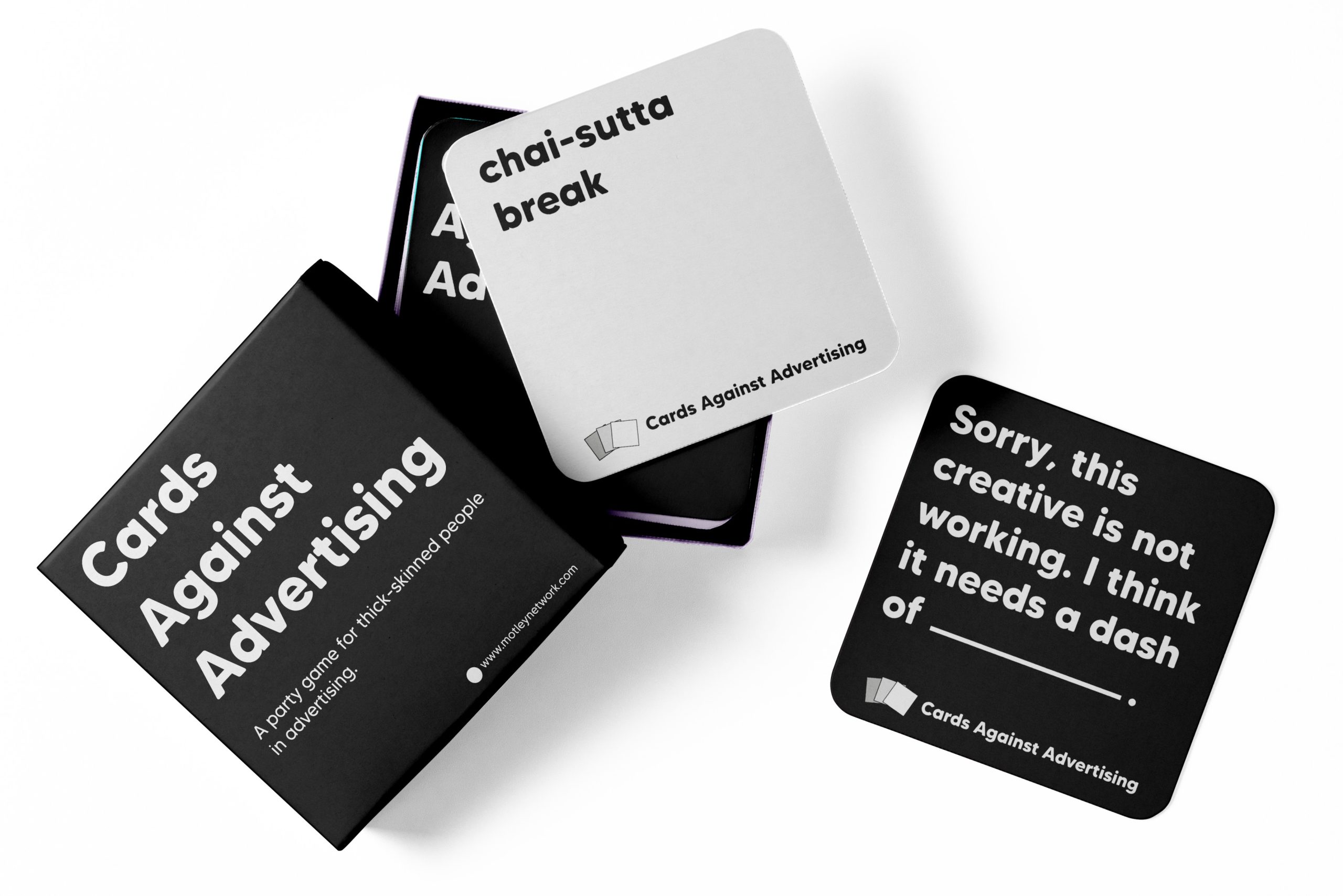 Independent Creative Agency Motley Launches ‘Cards Against Advertising’, a Satirical Take on Agency Culture