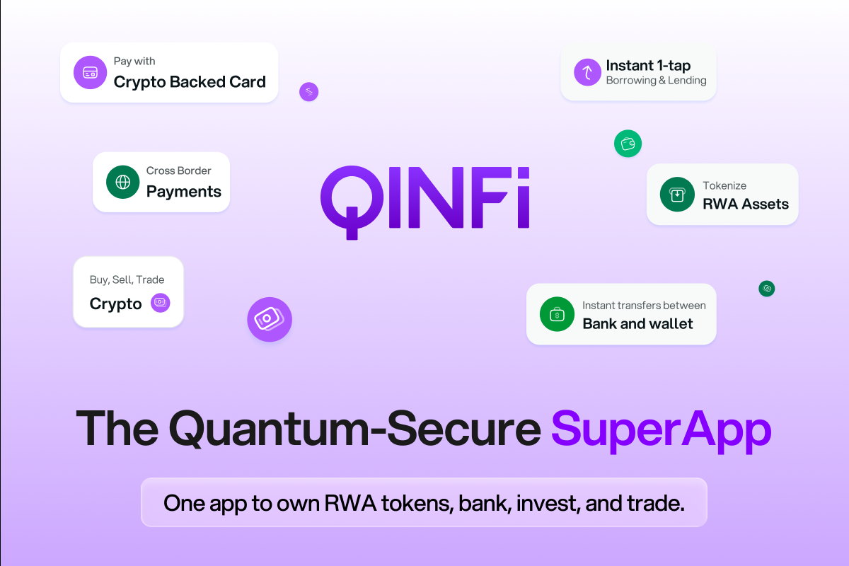 Quranium Launches QINFI, the Quantum-Secure Super-App