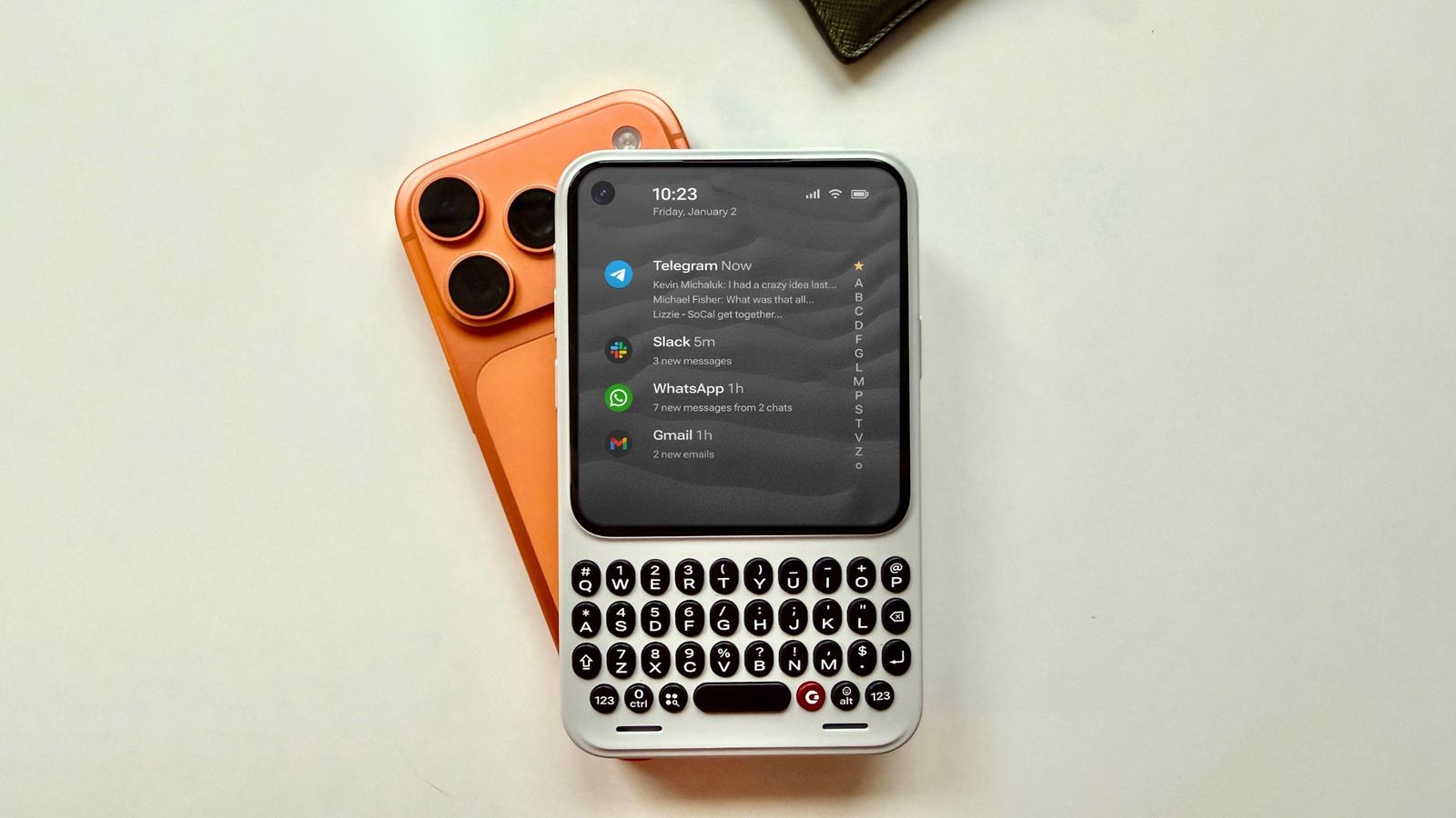 Clicks unveiled the Communicator, a physical keyboard accessory for iPhone