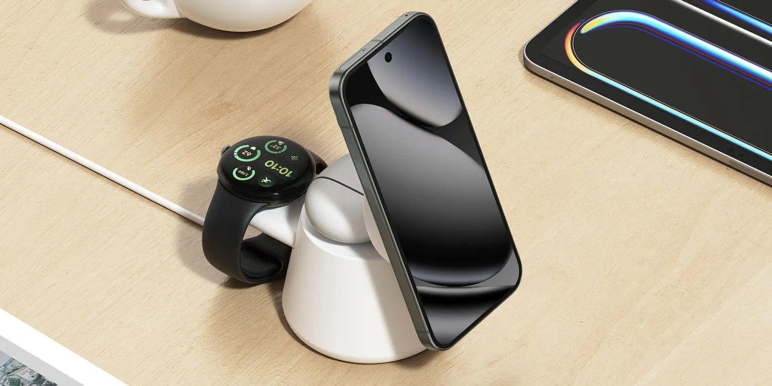 Belkin Unveils Qi2 Modular Charging Dock Designed for Pixel Watch at CES