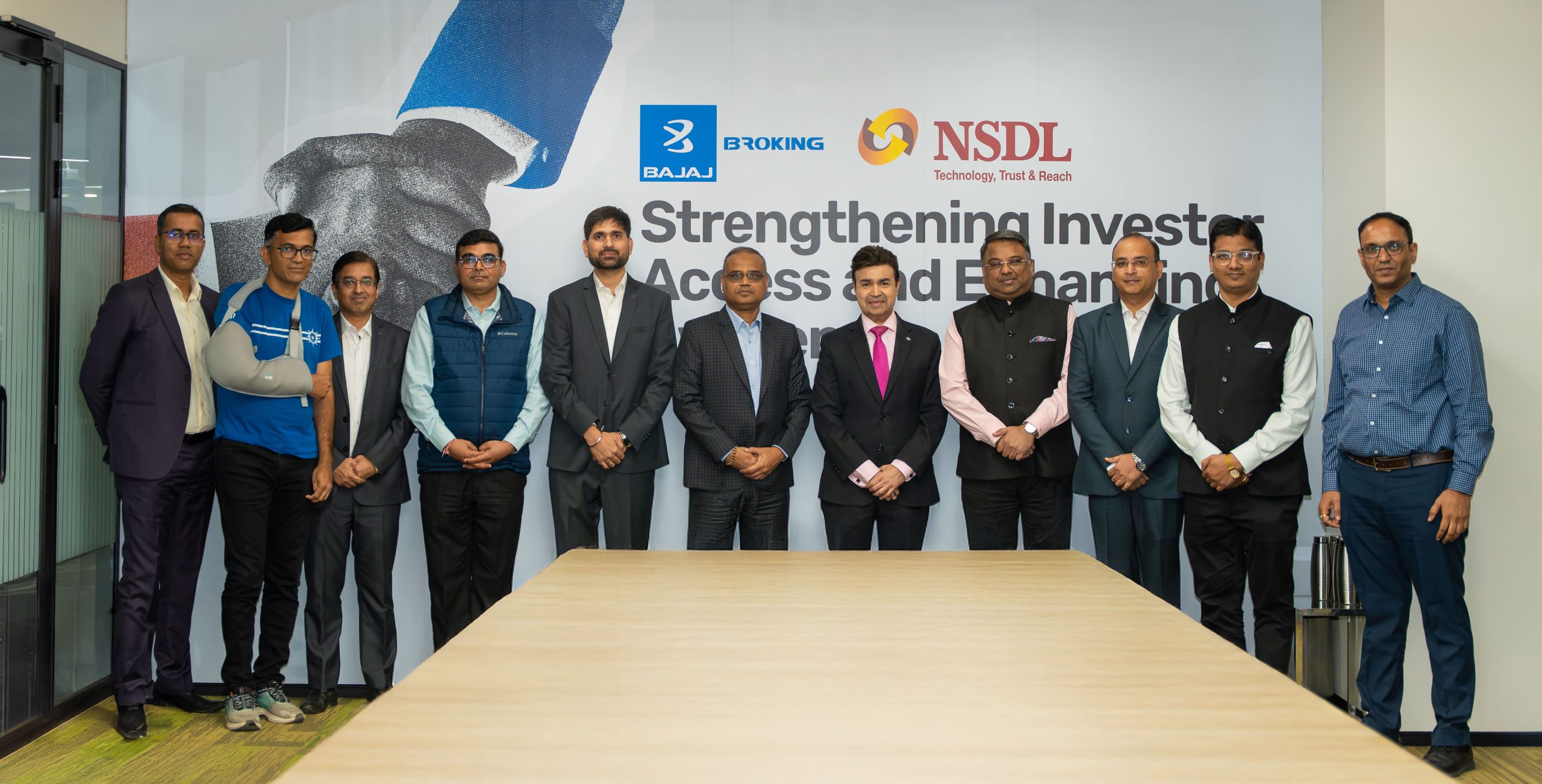 Bajaj Broking Partners with NSDL to Strengthen Investor Access, Awareness, and Technological Innovation