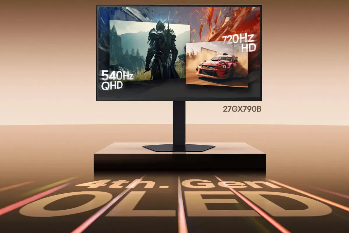 LG’s Fastest and Brightest OLED Gaming Monitor Is Priced at $999.99