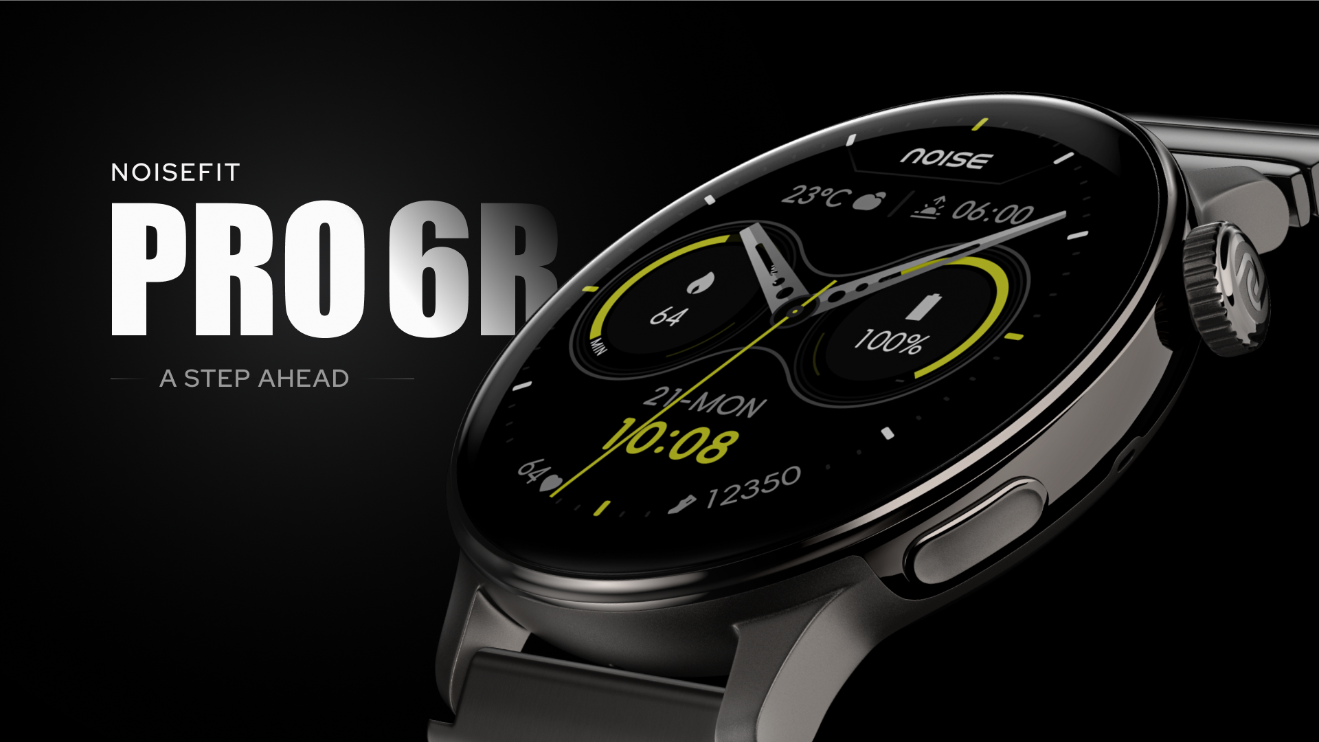 Noise Unveils NoiseFit Pro 6R, Introducing the First Round Silhouette to Its Flagship Series