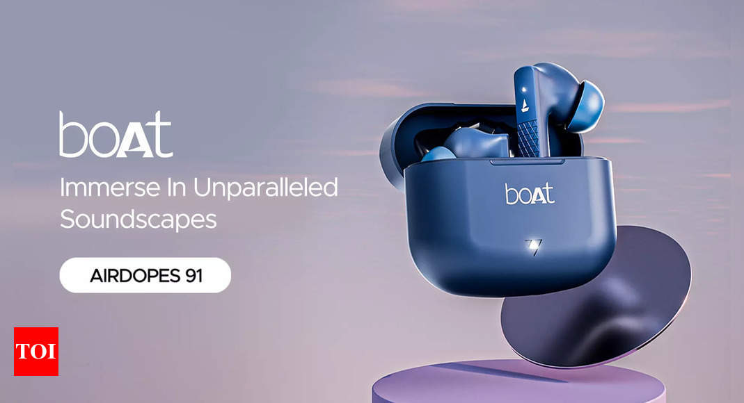 This latest TWS earbuds from Boat comes with 45 hours of battery life: Details