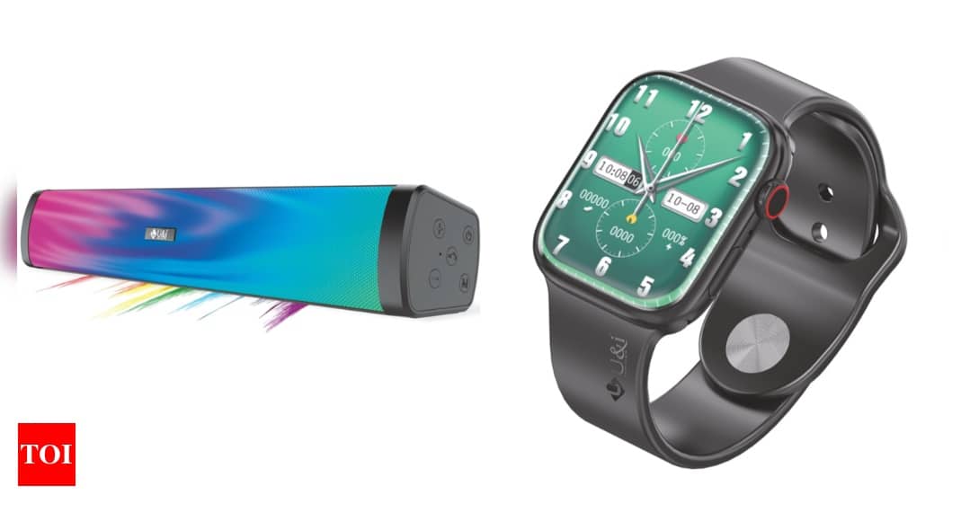Buy U&i Rainbow Series Bluetooth Soundbars and Finger Series Smartwatch |