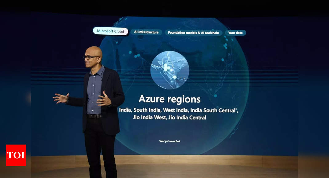 Microsoft CEO Satya Nadella in India | Developing Microsoft AI tools |