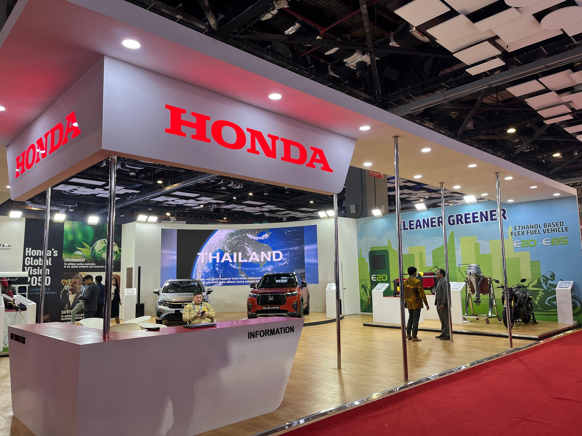 Honda India Group of Companies showcase technologicalexcellence at the inaugural Bharat Mobility Global Expo 2024 Show
