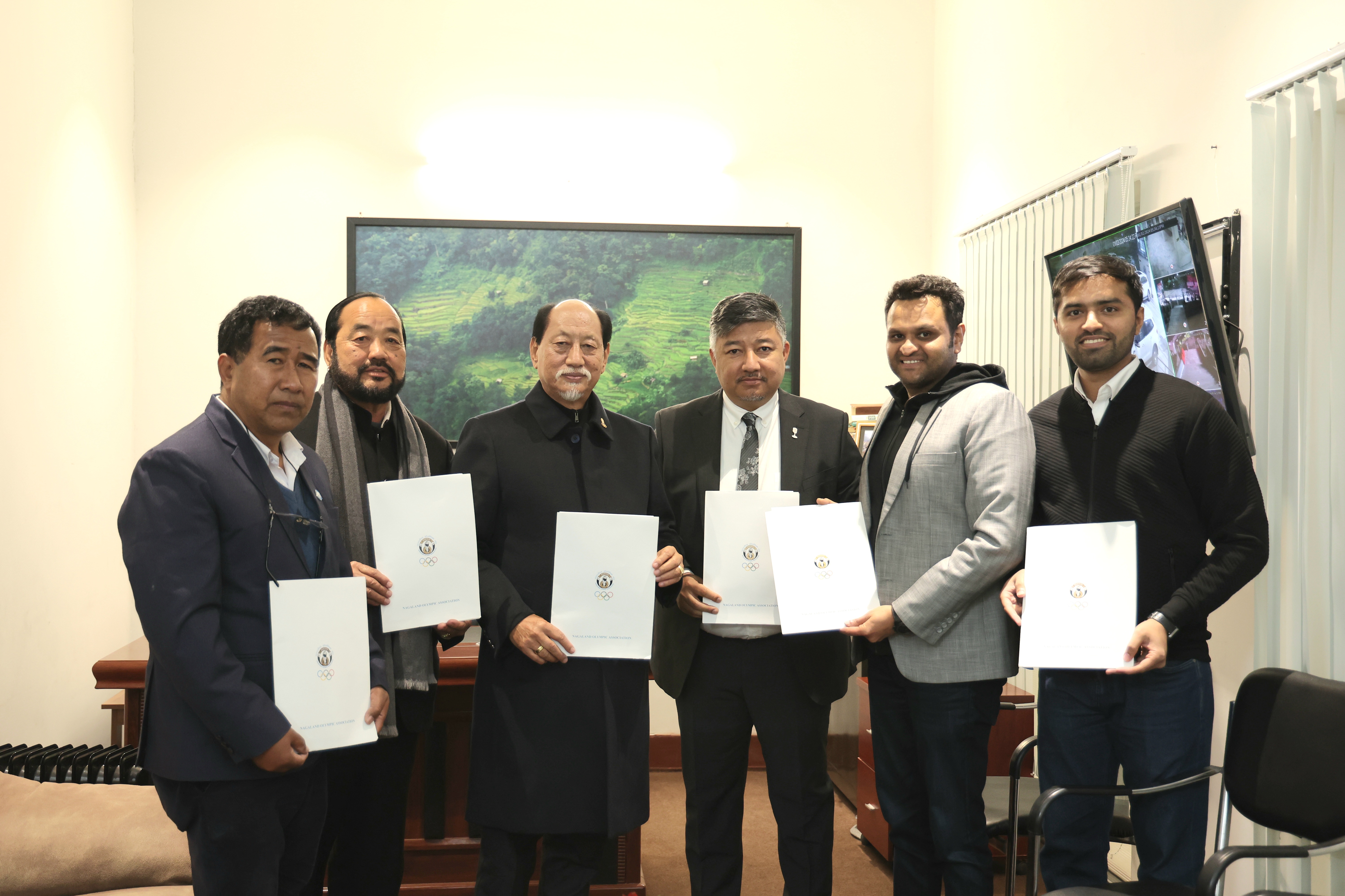 Nagaland Olympic Association and Sports For All (SFA) partnership to enable school athletes in Nagaland to showcase their sporting talent
