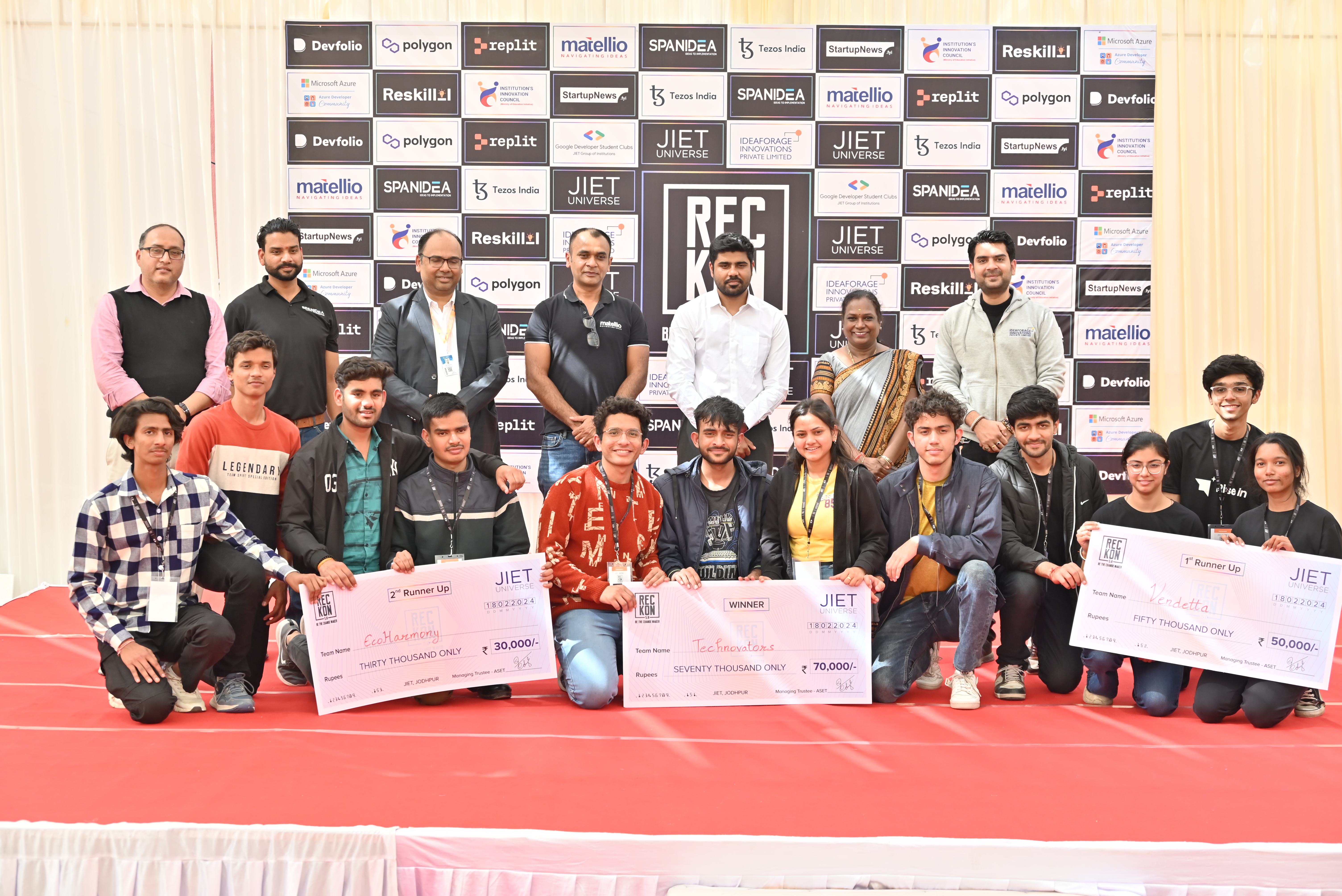 DSC-JGI successfully wraps up RECKON 5.0: An Impressive Display of Innovation and Collaboration in Jodhpur