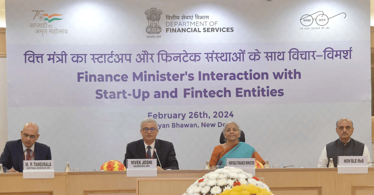 FM Nirmala Sitharaman Meets Fintech Startups, Underlines Need For Compliance