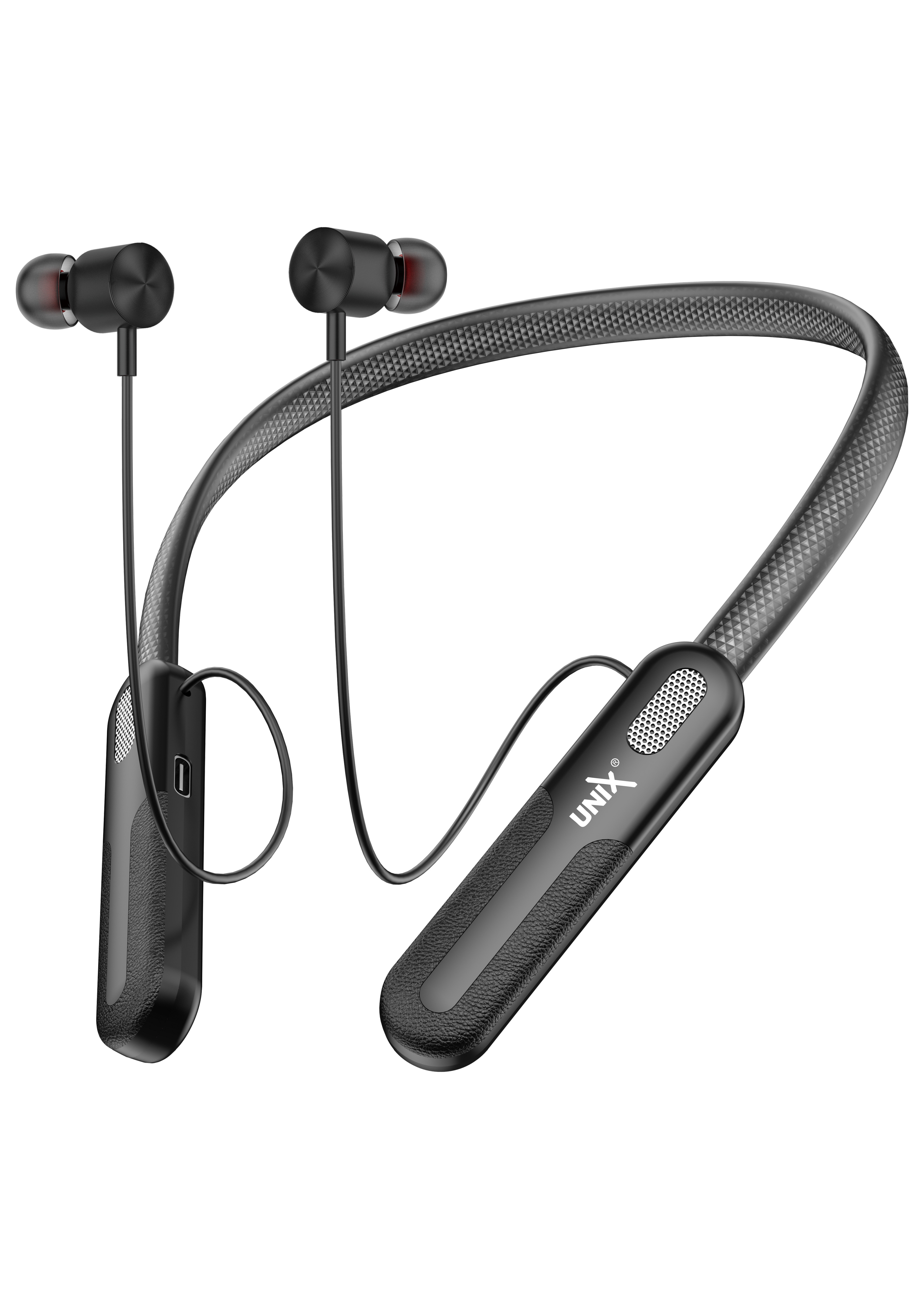 Unix Unveils its Wireless Neckband, the UX-2000 Retro, Featuring 5 Changeable Voices on Calls and Magnetic on/off convenience.