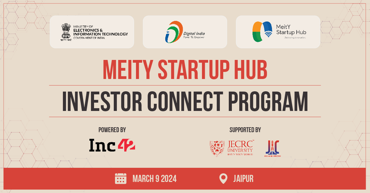 MeitY Startup Hub Investor Connect Programme's Jaipur Edition Spotlights 10 Startups