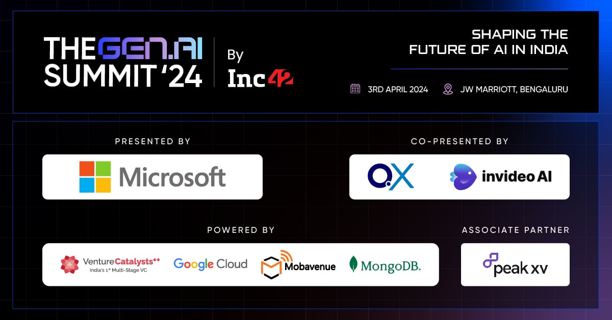 Thank You, Sponsors And Partners, For Making The GenAI Summit 2024 A Resounding Success!