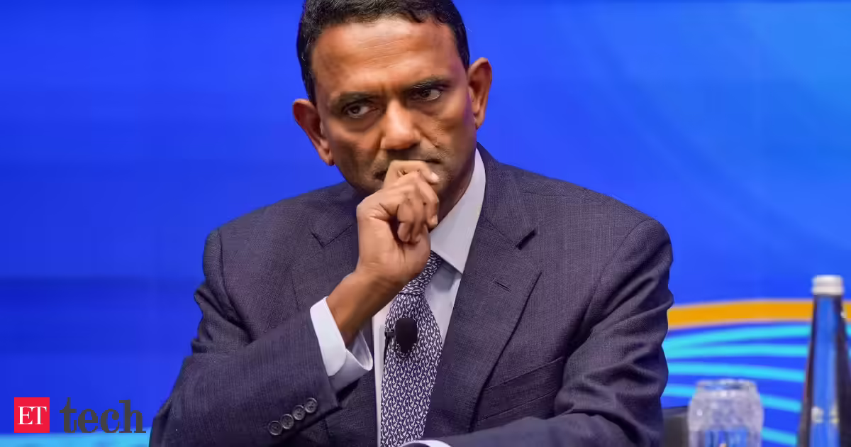 k krithivasan: TCS has one of world's largest AI-ready workforces, says CEO K Krithivasan
