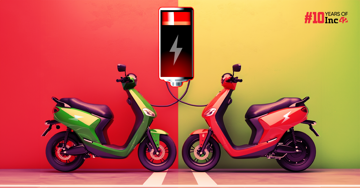 Two-Wheeler EV Registrations Nosedive Over 50% MoM In April