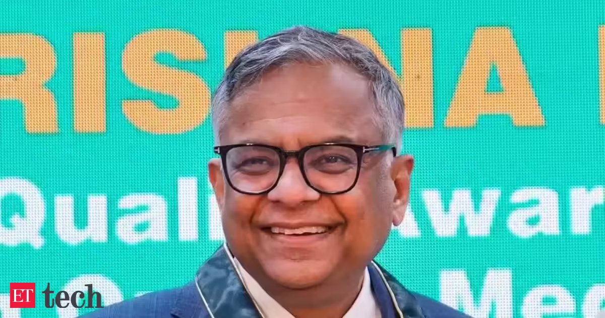 GenAI: TCS chairman N Chandrasekaran says GenAI to create impact not seen or imagined