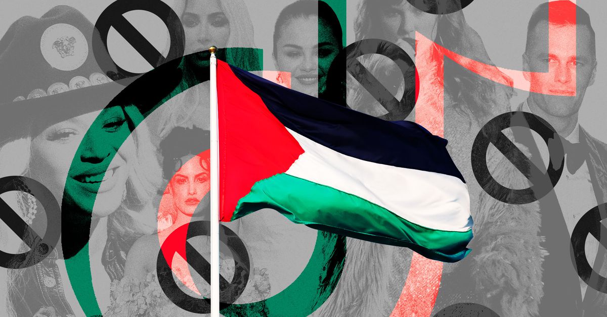 Social media users are blocking celebrities and influencers to support Palestine