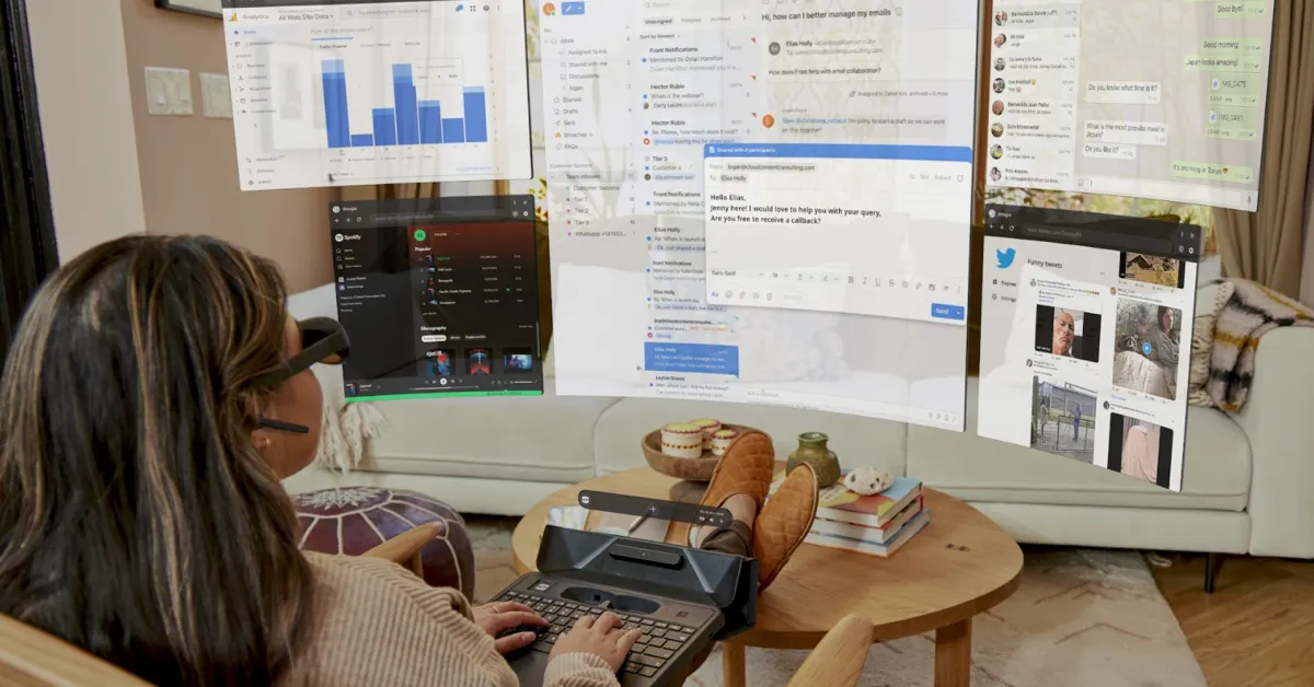 AR laptop Spacetop available for pre-order – but is this the future?