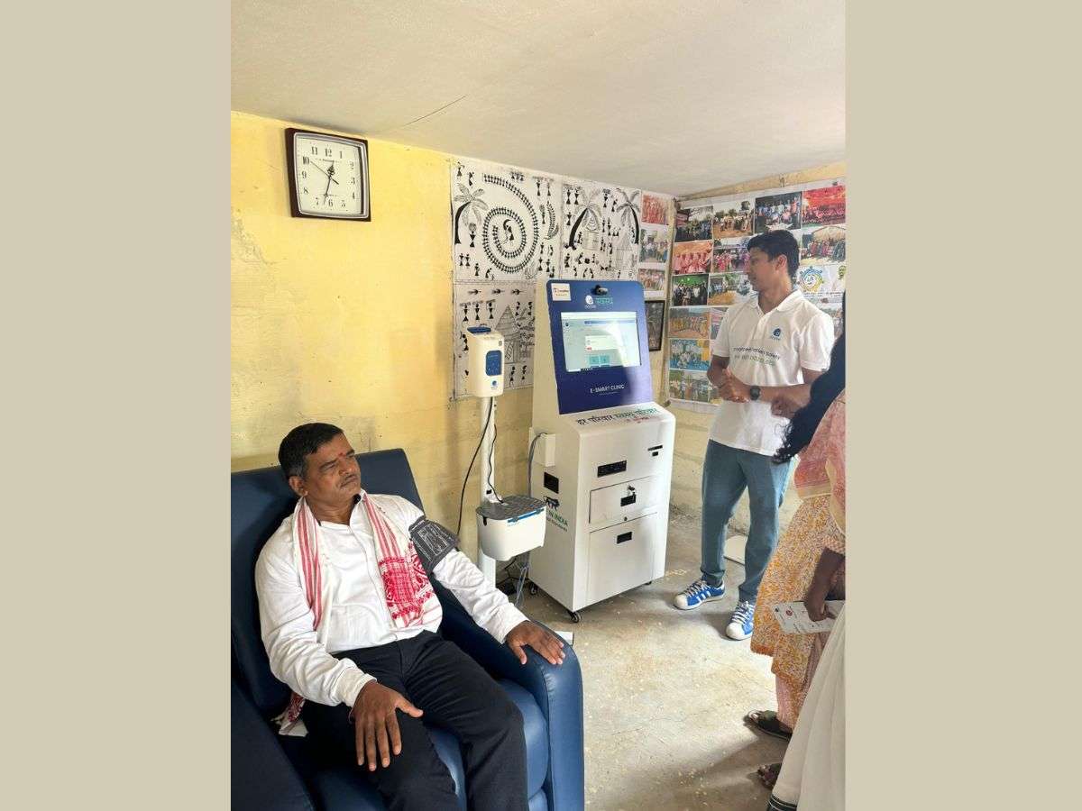 Lords Mark Industries Ltd in collaboration with Unnat Bharat Abhiyan inaugurates revolutionary E-Smart Clinic in Palghar District Maharashtra, advancing Healthcare Accessibility across India