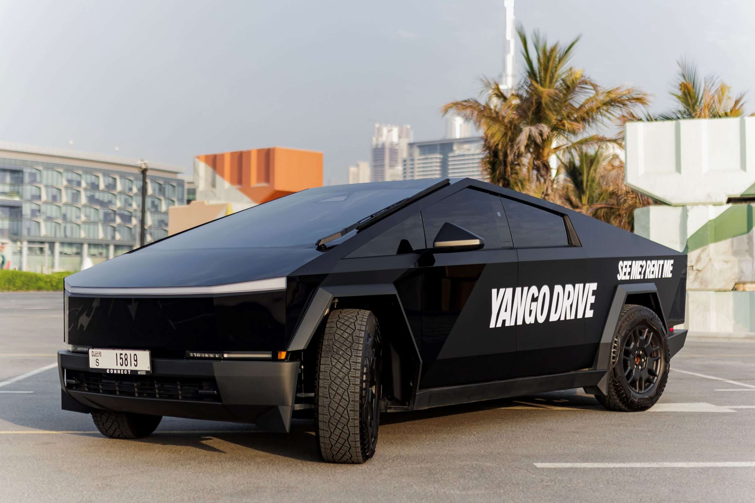 Yango Drive Rolls Out Tesla Cybertruck rentals in UAE